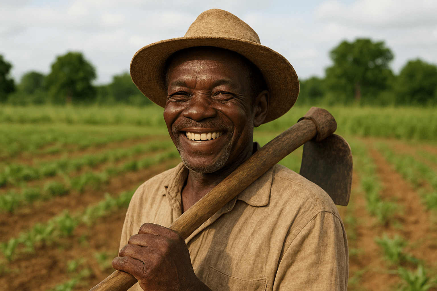 Cultivateur adhérant de FENAMUS-BENIN