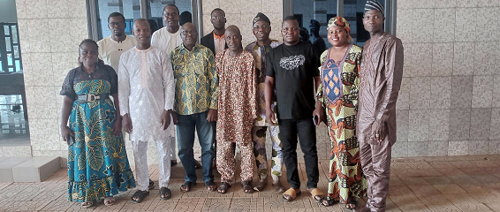 mouvement mutualiste au Bénin. Equipe de Fenamus-Bénin